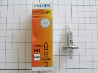 Лампа H1 12V 55W+30% Premium (Philips)
