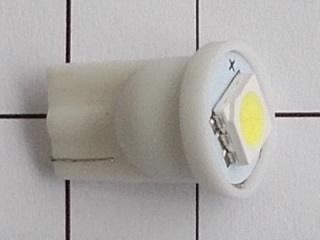 Лампа W5W светодиодная GL T10 1 диод SMD5050